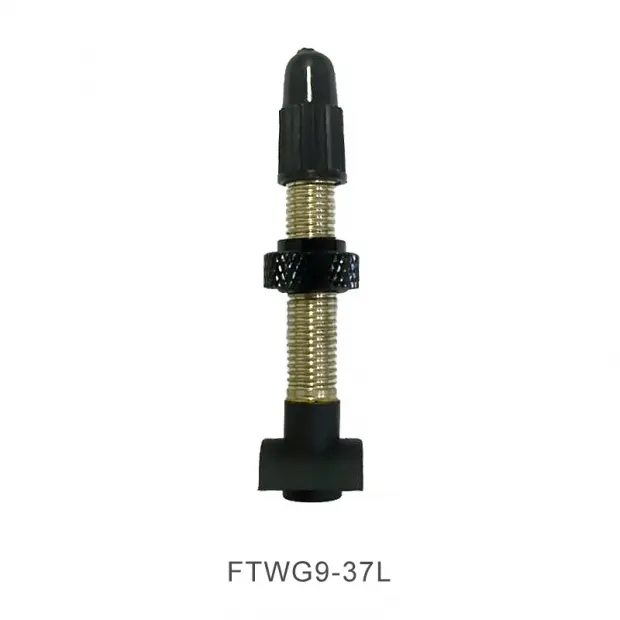 FTWG9系列, 無內胎法式氣門嘴, 氣嘴長度範圍36mm~115mm  材質_鋁or銅