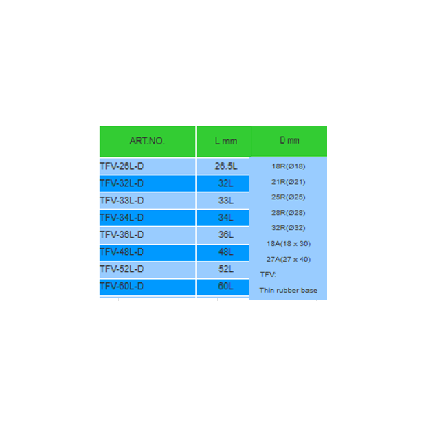 自行車用氣門嘴Bicycle Tire  Valves Presta TFV系列
