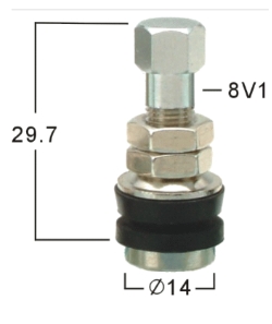 TR430A  PASSENGER CAR TIRE VALVES