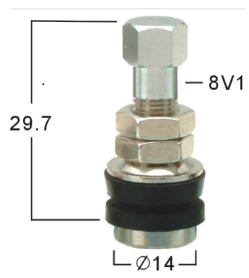 TR430A  PASSENGER CAR TIRE VALVES
